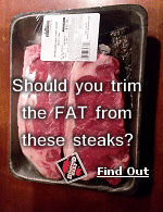 When grilling, untrimmed fat burns and can hurt the taste of the steak. But, when cooking at lower temps, fat will make the steak juicy and better tasting.